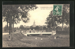 CPA Pierrefitte-sur-Aire, Le Pont, Vue Generale - Pierrefitte Sur Aire