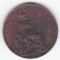 Grande-Bretagne 1 Farthing 1899, Victoria, KM# 788 - B. 1 Farthing