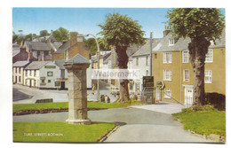 Bodmin - Turf Street, Shops, Houses - C1970's Cornwall Postcard - Other