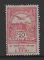 Hungary SG 141   1913 Flood Charity Stamps, 10f Red,mint Hinged, - Ungebraucht