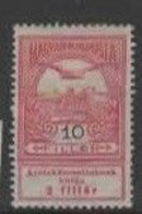 Hungary SG 141   1913 Flood Charity Stamps, 10f Red,mint Hinged, - Ungebraucht