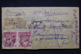 RUSSIE - Enveloppe De Moscou Pour La France En 1921, Affranchissement Recto/ Verso, à étudier - L 98382 - Covers & Documents