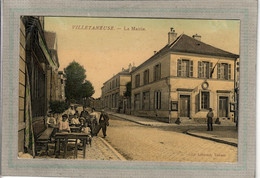 CPA - (93) VILLETANEUSE - Aspect Du Quartier De La Mairie En 1915 - Carte Colorisée - Villetaneuse