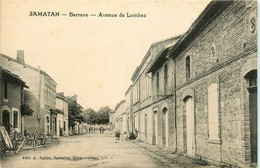 Samatan * Quartier Barrave * Avenue De Lombez * Voir Cachet Colonie De Vacances St Jérome , Cazaux Savès - Autres & Non Classés