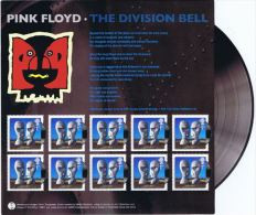 GROSSBRITANNIEN GRANDE BRETAGNE GB 2010 PINK FLOYD DIVISION BELL SOUVENIR SHEET SG MS3019 MI B2861 SC SH2724 IV BF3235 - Fogli Completi