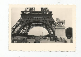 Photographie 75 Paris La Tour Eiffel Prise Du Pont D'iéna Commerce  Photo 6,4x9,1 Cm Env - Luoghi