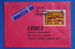 T4 NOUVELLE CALEDONIE BELLE LETTRE 1997  NOUMEA A PARIS FRANCE+ PRIORITAIRE+ AFFRANCH. PLAISANT - Storia Postale