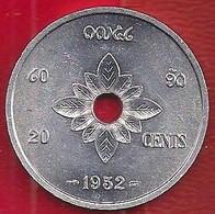 LAOS 20 CENTS -1952 - Laos