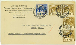 93656 - DUTCH INDIES Indonesia  POSTAL HISTORY -  COVER To USA 1935 - Netherlands Indies
