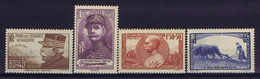 France: Yv  454 - 457 MNH/** Sans Charniere. Postfrisch 1940 - Unused Stamps