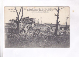 CPA DPT 51   GUERRE 14/18, VILLE SUR TOURBE, , UN COIN DU CANTON - Ville-sur-Tourbe