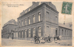 59-LYS-LEZ-LANNOY- ECOLE DE GARCONS - Sonstige & Ohne Zuordnung