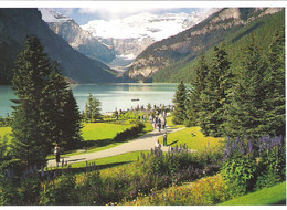 LAKE LOUISE, ALBERTA, CANADA. USED POSTCARD Qw4 - Lake Louise