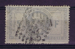 France Yv 33 Used , Cancelled, Obl.endommagé - 1863-1870 Napoleon III With Laurels