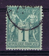 France Yv 61 Type I Used , Cancelled, Obl. - 1876-1878 Sage (Type I)