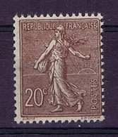 France Yv 131 MNH/** Sans Charniere. Postfrisch Mouchon - 1903-60 Semeuse Lignée