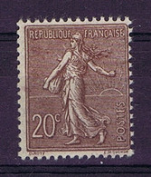 France Yv 131 MNH/** Sans Charniere. Postfrisch Mouchon - 1903-60 Sower - Ligned