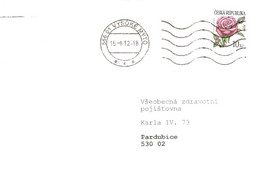 Czech Rep. Cover ... Bb192 Vysoke Myto 2012 - Lettres & Documents