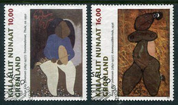 GREENLAND 1997 Gitz-Johansen Centenary  Used.  Michel 310-11 - Usati