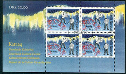 GREENLAND 1997 Katuaq Cultural Centre Block Used.  Michel Block 12 - Blocks & Sheetlets