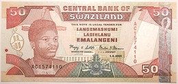 Swaziland - 50 Emalangeni - 2001 - PICK 31a - NEUF - Swasiland