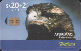 Peru - Telefonica 084 - Chip - Apurimac - Adler - Eagle - 20+2 Soles - Perú