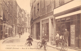 26-CREST- RUE DE LA REPUBLIQUE - Crest