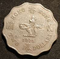 HONG KONG - 2 DOLLARS 1975 - Elizabeth II - 2eme Effigie - KM 37 - Hong Kong