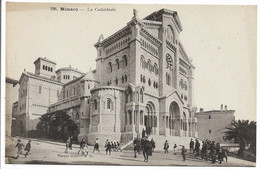 CPA MONACO 396 LA CATHEDRALE EDITION M N /  BE - Kathedraal Van Onze-Lieve-Vrouw Onbevlekt Ontvangen