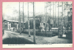 Allemagne - BERLIN - GRUSS Aus Dem GRUNEWALD - Restaurant Onkel Toms Hütte - Grunewald