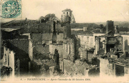 Tournecoupe * Vue Du Village Après L'incendie Du 26 Octobre 1904 - Otros & Sin Clasificación