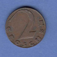 Münze Austria, 2 Groschen 1929 - Austria