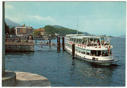 LUINO - LAGO MAGGIORE - VARESE - 1970 - BARCHE - TRAGHETTO - BATTELLO ITALIA - Luino