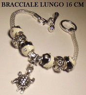 BRACCIALE TIPO MORELLATO CON CHARM MODA DONNA BRACELET S. VALENTINO SHARON W - Bracelets