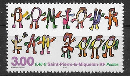 St Pierre Et Miquelon N° 706 - Ongebruikt