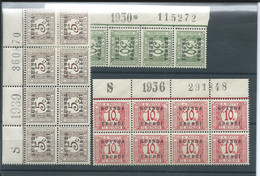 LOT DE 3 BLOCS ** - Unused Stamps