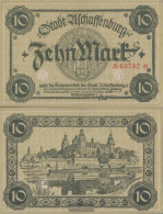 Aschaffenburg Notgeld: Notgeld City Aschaffenburg Used (III) 1918 10 Mark - 10 Mark