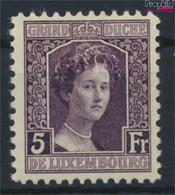 Luxemburg 106 Mit Falz 1914 Adelheid (9613520 - 1914-24 Marie-Adélaida