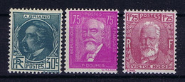 Delcampe - France: Yv 291 - 293 1931 MNH/** Sans Charniere. Postfrisch - Ungebraucht