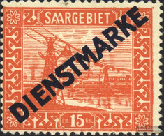 Saar D12 Unmounted Mint / Never Hinged 1922 Landscapes III - Dienstzegels