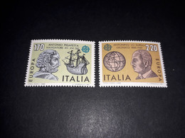 ITAMIX24 REPUBBLICA ITALIANA 1980 EUROPA PERSONAGGI CELEBRI "XX" - 1971-80: Mint/hinged