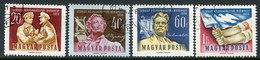 HUNGARY 1959 Soviet Union Stamp Exhibition Used.  Michel; 1629-32 - Used Stamps