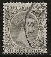 Espagne 1889-1899 N° Y&T :   205 Obl. - Used Stamps