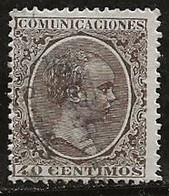 Espagne 1889-1899 N° Y&T :   206 Obl. - Usados