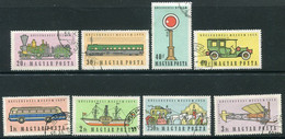 HUNGARY 1959 Transport Museum  Used.  Michel 1584-91 - Gebraucht