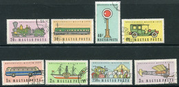 HUNGARY 1959 Transport Museum  Used.  Michel 1584-91 - Used Stamps
