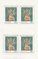 SLOVAQUIE - Feuillet - N°275 ** (1998) Tableaux "Pietà" - Blocks & Sheetlets