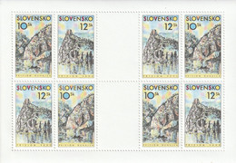 SLOVAQUIE - Feuillet - N°312/3 ** (1999) Beautés De La Slovaquie - Blocks & Sheetlets