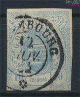 Luxemburg 6c Fein (B-Qualität) Gestempelt 1859 Wappen (9613415 - 1859-1880 Wappen & Heraldik