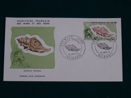 Afars And Issas (Djibouti) 1975 Sea Shells FDC VF - Brieven En Documenten